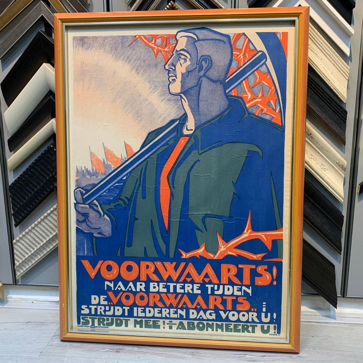 Inlijstingen van oud en nieuw materiaal